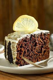 Moist Gingerbread Cake With Lemon Glaze Recipe Recipe Lemon Glaze Recipe Gingerbread Cake Christmas Food Desserts