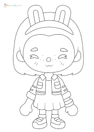 These free, printable summer coloring pages are a great activity the kids can do this summer when it. Toca Boca Coloring Pages New Pictures Free Printable