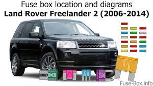 Freelander 2 (lr2) fuse box. Fuse Box Location And Diagrams Land Rover Freelander 2 2006 2014 Youtube