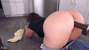 Amazing BBC Dildo Machine Doggystyle