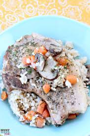First, make a few small cuts around the sides of the pork chops so they will stay flat and brown evenly. Instant Pot Ranch Pork Chops With Rice Must Have Mom