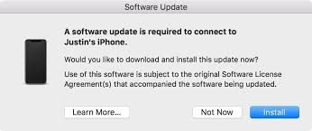 This makes it possible to test how the graphics do and. How To Fix The Software Update Is Required To Connect To Your Iphone Warning On Your Mac Ios Iphone Gadget Hacks