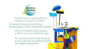 Evergreen Cleaning Home Facebook
