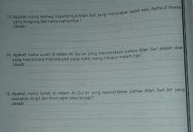 Kunci jawaban akidah akhlak kelas 8. Akidah Akhlak Kelas 5 Tolong Ya Kakak Kakak Jawab Yg Benar Brainly Co Id