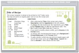 Cerca nel più grande indice di testi integrali mai esistito. 5 Rezeptkartenvorlagen Fur Microsoft Word Okidk