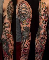Awesome Sleeve Traditional Tattoo Sleeve Traditional Tattoo Traditional Tattoo Man