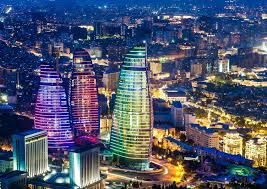 Night baku tour / ночной бакинский тур. Esd Conference Baku 2021