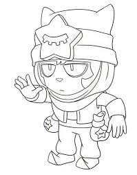 Dibujos De Brawl Stars Para Colorear Leon