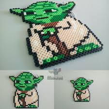 Yoda Star Wars Hama Nabbi Photopearls Beads Midi Hamabeads Perlerbeads Artkalbeads Beads Hamabeadsprites Perlerbeadspr Creatif Perle Star Wars Yoda