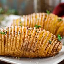 Pommes De Terre Hasselback Recette Pommes De Terre Hasselback Recettes De Cuisine Pomme De Terre