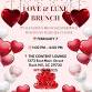 Love and luxe brunch