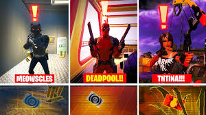 Ivone alves vor 2 tage. All Bosses Mythic Weapons And Vault Locations Guide In Fortnite Deadpool Tntina Meowscles