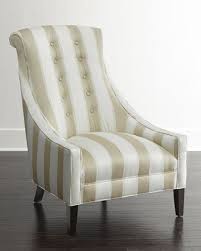 Candice Olson Lindy Stripe Chair Striped Chair Club Chairs Living Room Furniture