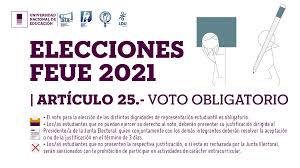 Adiós al voto obligatorio, por salvador del solar. Elecciones Feue Universidad Nacional De Educacion Unae Facebook