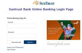 Was an american bank holding company with suntrust bank as its largest subsidiary and assets of us$199 billion as of march 31, 2018. Suntrust Bank Online Banking Login Suntrust Online Banking Login