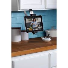 Ideally i want a holder than folds back up under the cabinet when not in use so it is out of the way. Kitchen Cabinet Tablet Mount Belkin Kitchen Cabinet Mount Review Eatwell101