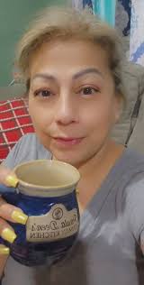 Enjoying vacation mode with coffee and breakfast