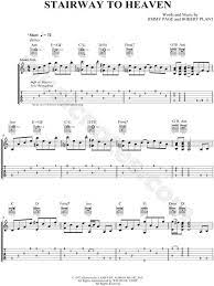 Print And Download Led Zeppelin Stairway To Heaven Authentic Guitar Tab Guitar Tabs Guitar Tabs Songs Easy Guitar Songs
