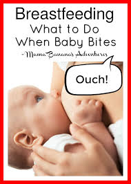 Breastfeeding Biting What To Do When Baby Bites While Nursing Breastfeeding Baby Sleep Problems Baby Learning