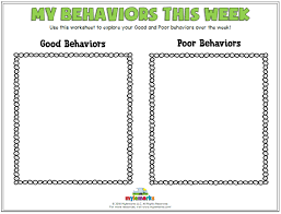 You have to remember that at this is the stage, child adopts all things that happen around him. Use This Worksheet To Explore Your Good And Poor Behaviors Over The Week Behavior Behaviormanag Child Counseling Activities Kids Behavior Therapy Worksheets