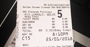 Dengan kerjasama tgv cinemas dan maybank, anda boleh tonton wayang dengan harga serendah rm10 di semua premis tgv cinema mulai sekarang sehingga 31 januari 2019! Tebus Ticket Wayang Percuma Sempena Bulan Birthday Di Gsc Nadhie Wueen