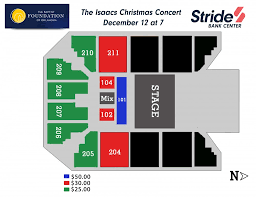 Stride Bank Center Seating Chart Stride Bank Center