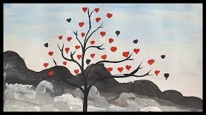 Easy Poster Colour Landscape Painting Water Color Painting Painting Colorful Landscape Cool Pencil Drawings