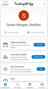 Doch spätestens mit der volljährigkeit locken banken und finanzdienstleister mit unbegrenzten geldströmen. Taschengeld App Geld Verdienen Mit Umfragen Und Aufgaben 5 Auszahlungen Erhalten Was Kommt Dabei Rum De