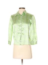 details about marni women green 3 4 sleeve blouse 38 italian