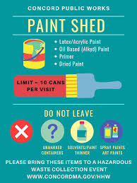 Where can i recycle paint? Paint Reuse Recycling Concord Ma