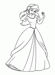 Disegni Di La Sirenetta Da Colorare