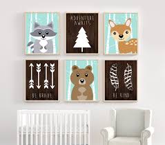 Woodland Wall Decor Baby Room Wall Art Woodland Themed Nursery Baby Room Prints Baby Shower Gift Nursery Wall Art Newborn Gift Baby Room Wall Art Woodland Wall Art Woodland Nursery Art