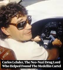 A co-founder of Pablo Escobar's Medellín Cartel, Carlos Lehder was known as  "El Loco" and "Crazy Charlie" for his wild lifestyle. Unapologetically  hedonistic, he often hosted cocaine-fueled parties and wild orgies, which