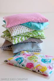 Then, divide further the right and left sides, creating three lines and a total of four pockets. Homemade Heat Packs Hoosier Homemade