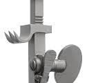 Bailey Rib Contractor with ratchet 8" with 4 1/2" opening