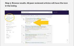 This article contains a representative list of notable databases and search engines useful in an academic setting for finding and accessing articles in academic journals, institutional repositories. How Can I Find Peer Reviewed Articles Faqs
