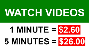 To earn credit, you will need to watch and interact with the video. Earn 26 Every 5 Minute Watching Videos Make Money Online How To Make Money Online Fast