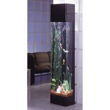 Decorating A Vertical Fish Tank Amazing Aquariums Aquarium Design Aquarium Decorations