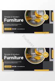 Tinggal upload foto produk mebel dari bp. Furniture Facebook Cover Or Web Banner Template Premium Psd Psd Free Download Pikbest