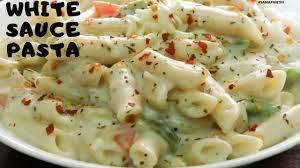 Creamy White Sauce Pasta Pasta In White Sauce Indian Style White Sauce Pasta Recipe White Pasta Sauce Recipe White Sauce Pasta Cheesy Pasta Recipes