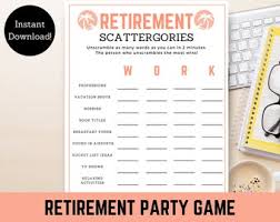 Have fun making trivia questions about swimming and swimmers. Retirement Trivia Etsy