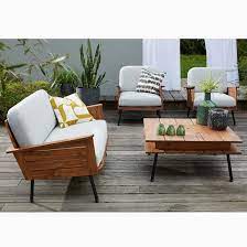 fauteuil de jardin chesnut la redoute interieurs salon de jardin design canape jardin fauteuil jardin