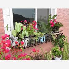 Get free shipping on qualified wrought iron railing planters or buy online pick up in store today in the outdoors department. Buy Happy Happy Wrought Iron Railing Balcony Wall Fence Outdoor Flower Windowsill Flower Pots Vegetables Shelves Shelves In Cheap Price On M Alibaba Com