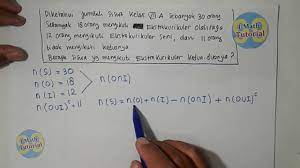 Pembahasan soal cerita materi himpunan smp kelas 7 cara super cepatsoal matematika kelas 7 semmester 1 kurikulum 2013. Tutorial Cara Menyelesaikan Soal Cerita Yang Berkaitan Dengan Operasi Himpunan Youtube