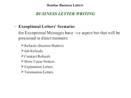 Routine Business Letter Format Classles Democracy