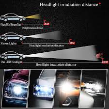 9005 H11 Led Headlight High Beam Low Beam Combo Set For Chevy Silverado 1500 2500 Hd 3500 Hd 2008 2015 4 Sides Cob Chips 48000lm High Power Car