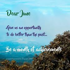 Quotations by hippocrates, greek scientist, born 460 bc. Ocean Of Quotes On Twitter Dear June Give Us An Opportunity To Do Better Than The Past Be A Month Of Achievements Happynewmonth Dearjune Hellojune June Newmonth Hope Oppurtunity Past Month Achievements