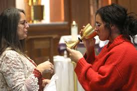Making Communion a true meal: bring back wine, sing easy songs and no hosts  from the tabernacle - America Magazine