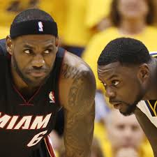 Lance Stephenson trying hard to get in Heat's heads & huddles