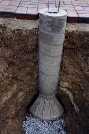 Tips For Installing Concrete Pier Footings Extreme How To Concrete Footings Deck Footings Concrete